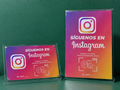 Expositor NFC para Instagram